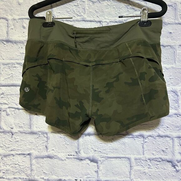 Lululemon Run: Speed Short *4-way Stretch
Savasana Camo Fatigue Green 8 - Picture 5 of 14